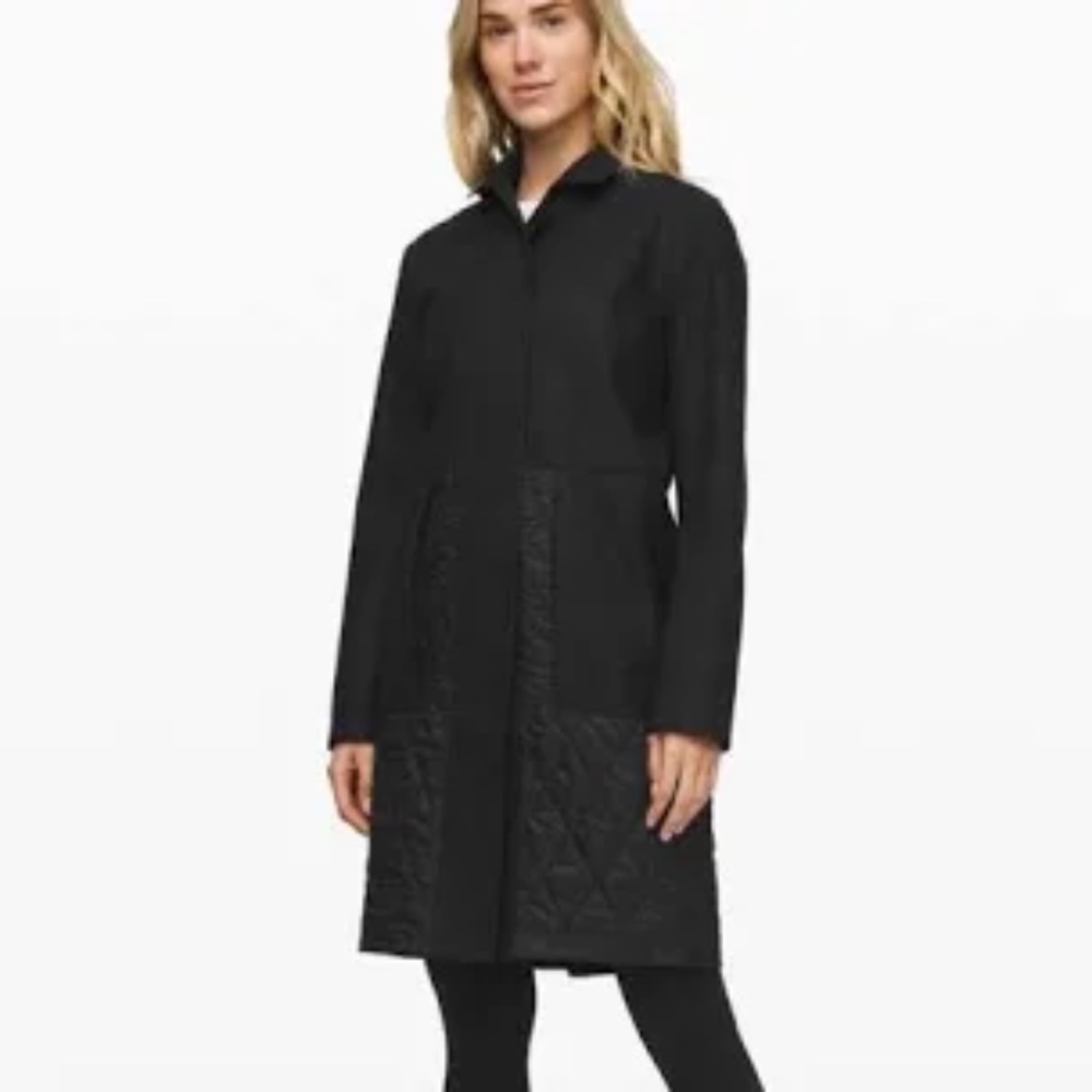 Lululemon Roam Far Wool Coat - size 6